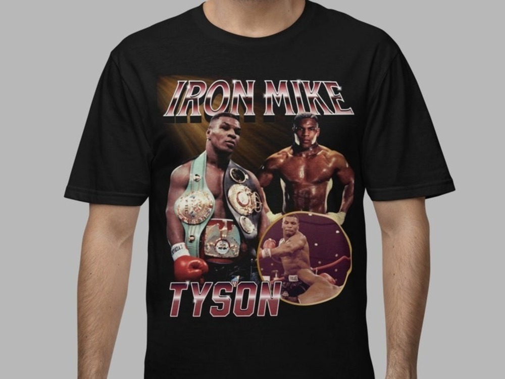 Iron Mike Tyson Bootleg T-Shirt Streetwear Boxing